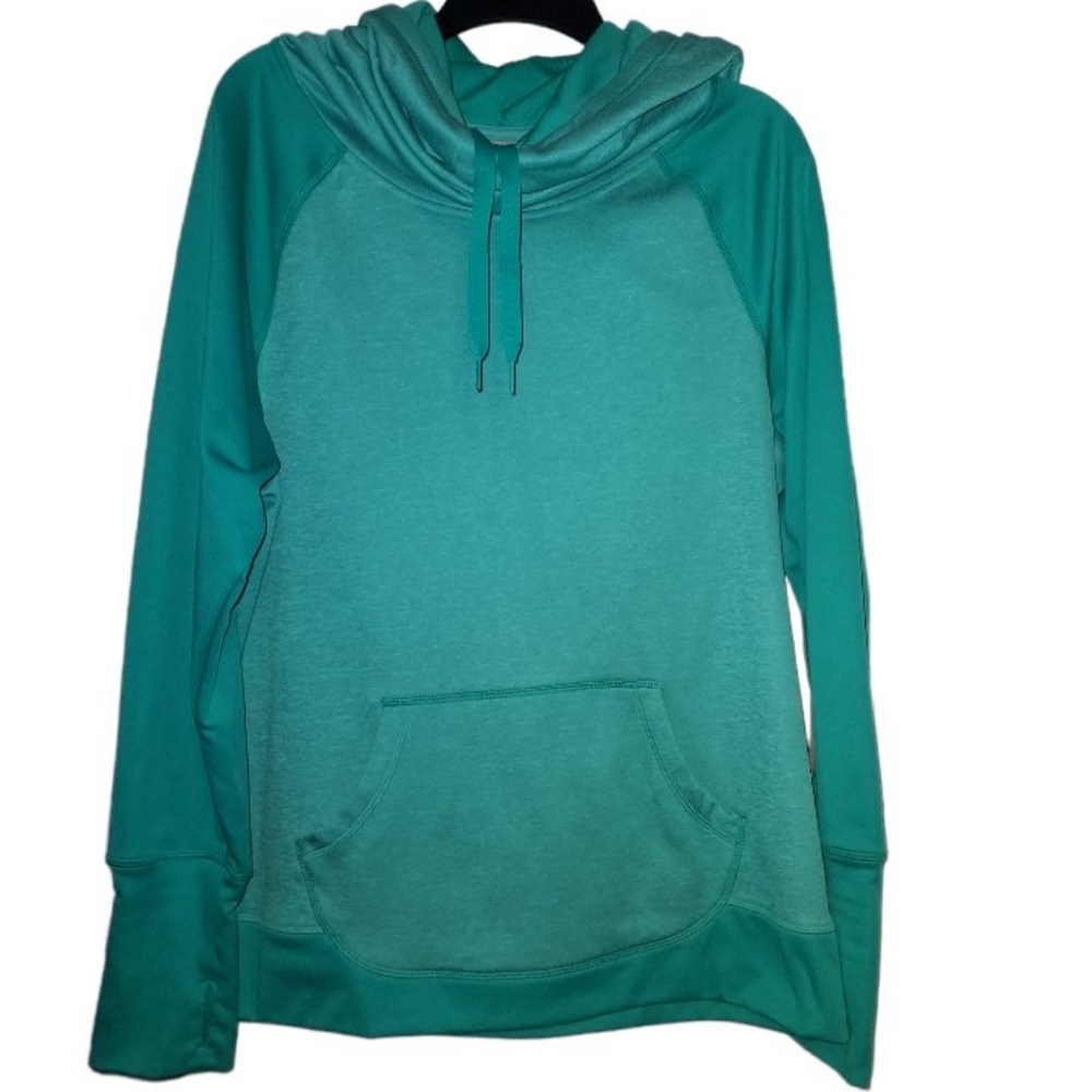 Champion aqua green hoodie size XL